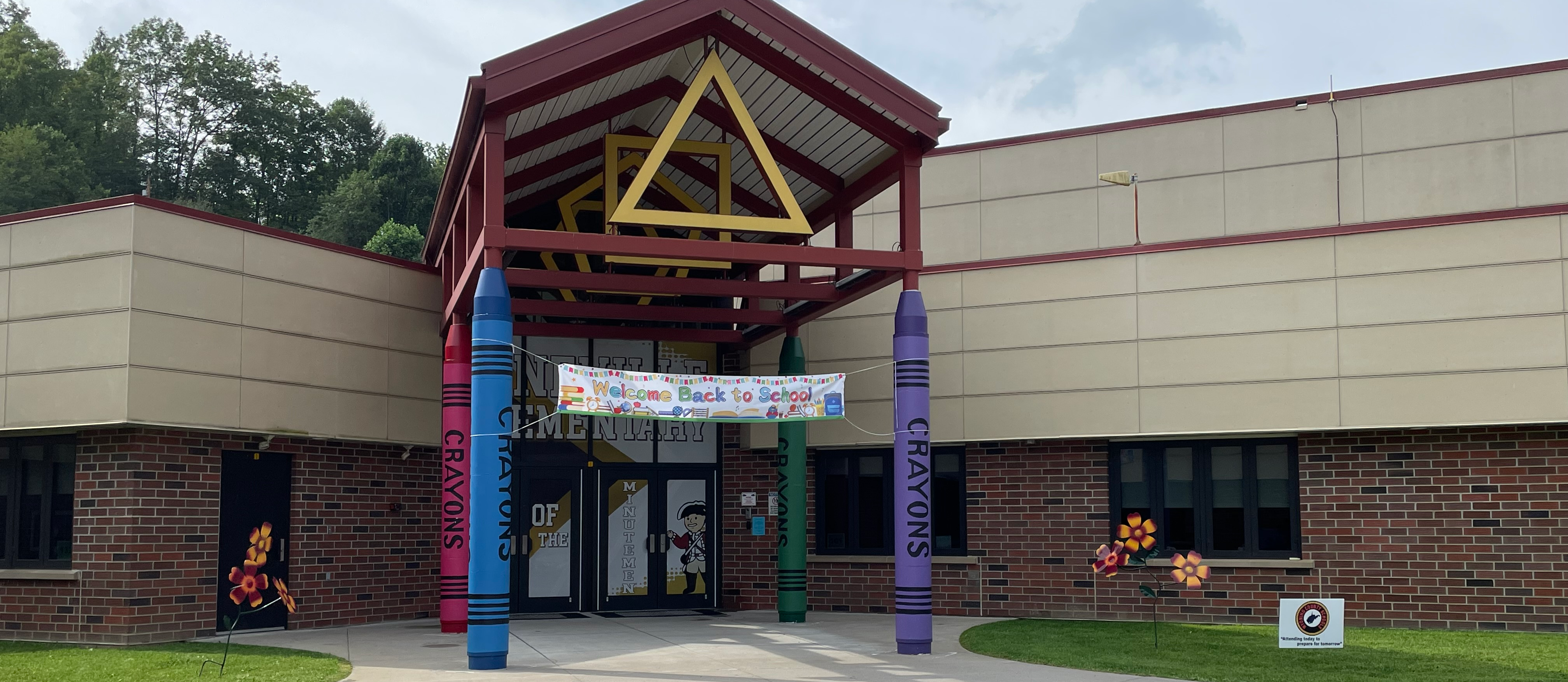 PINNEVILLE ELEMENTARY SCHOOL BUILDING