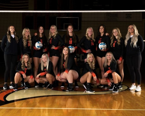 22 Varsity Volleyball Team group picture