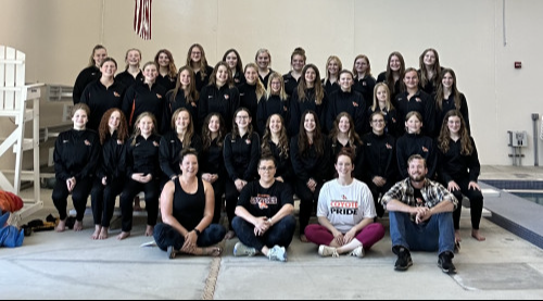 2022 Girls Swim & Dive group picture