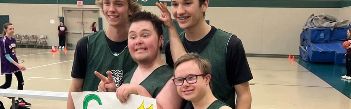 Unified Basketball Teammates and their Mentors