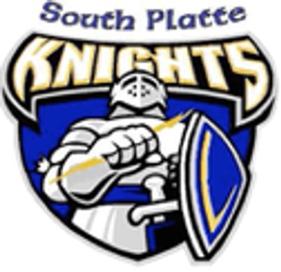 South Platte Logo: Knight with shield