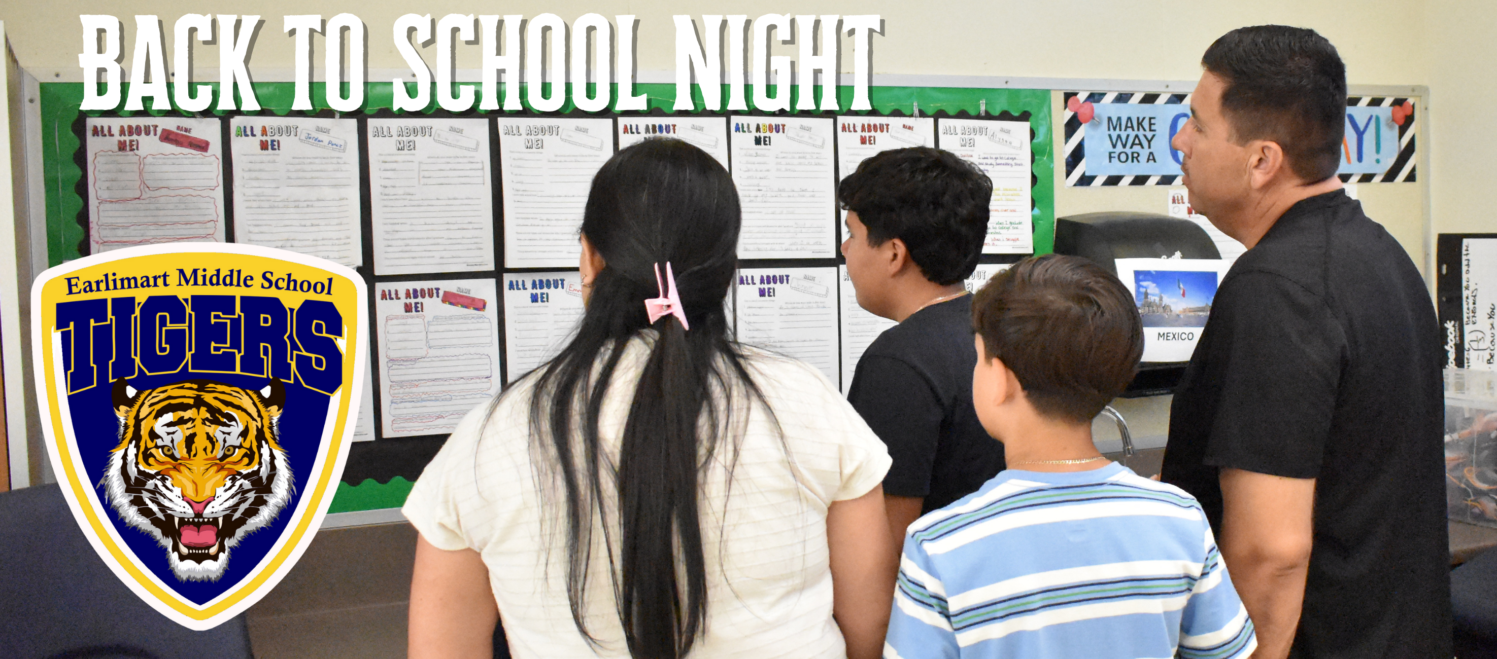 Pictures from Back to School Night 2025
