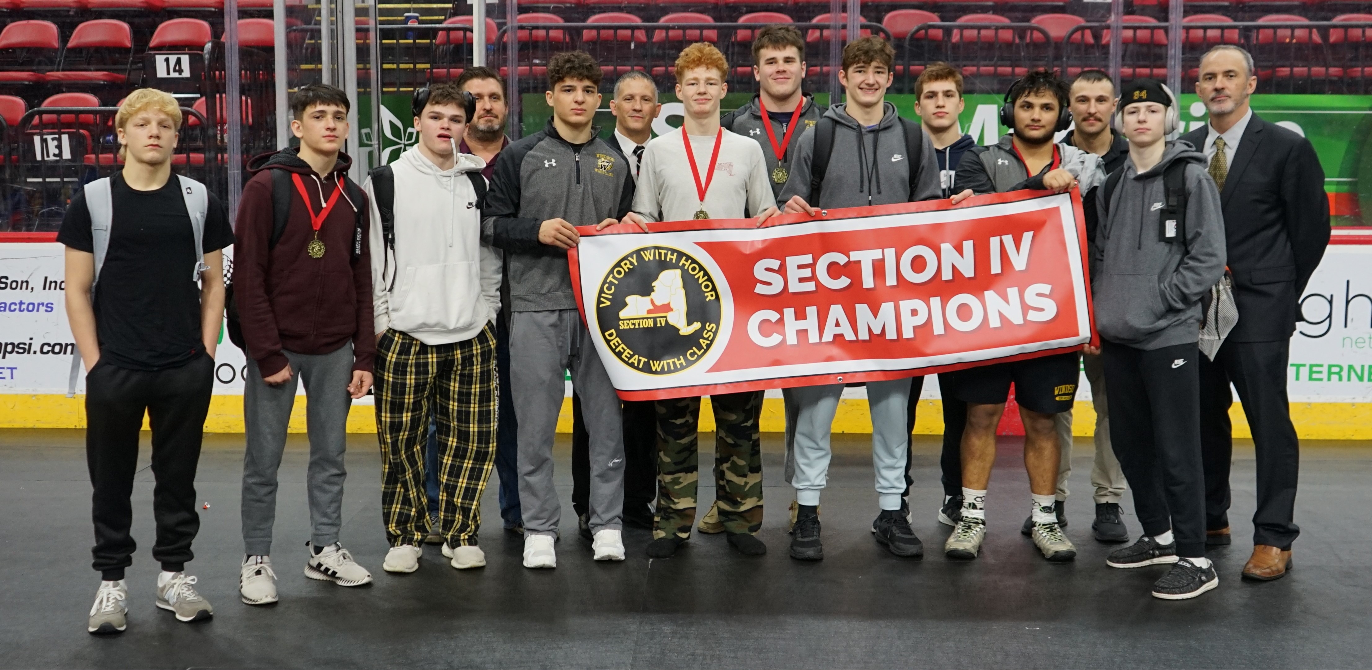 Boys Wrestling Section IV Athletics