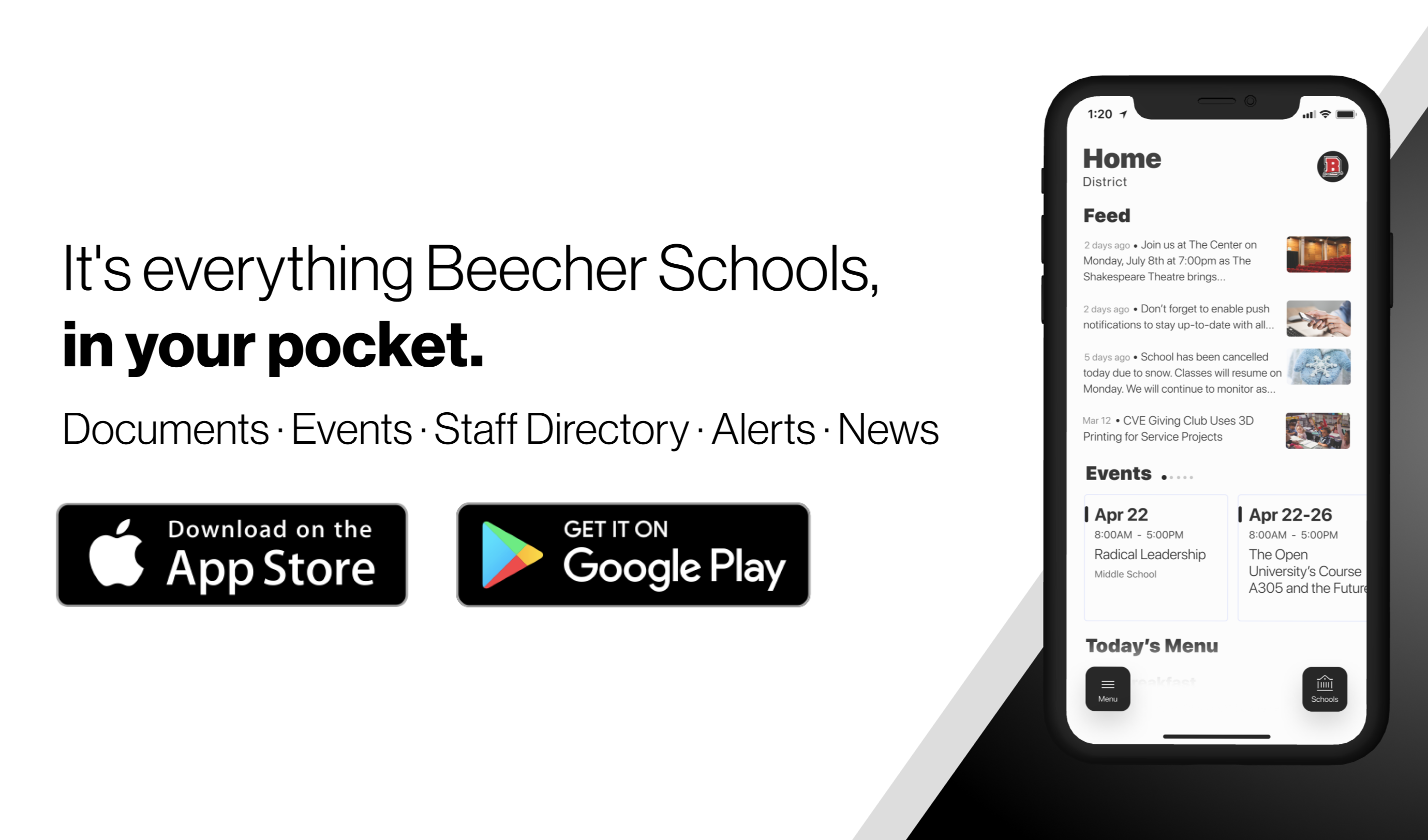 download the beecher app