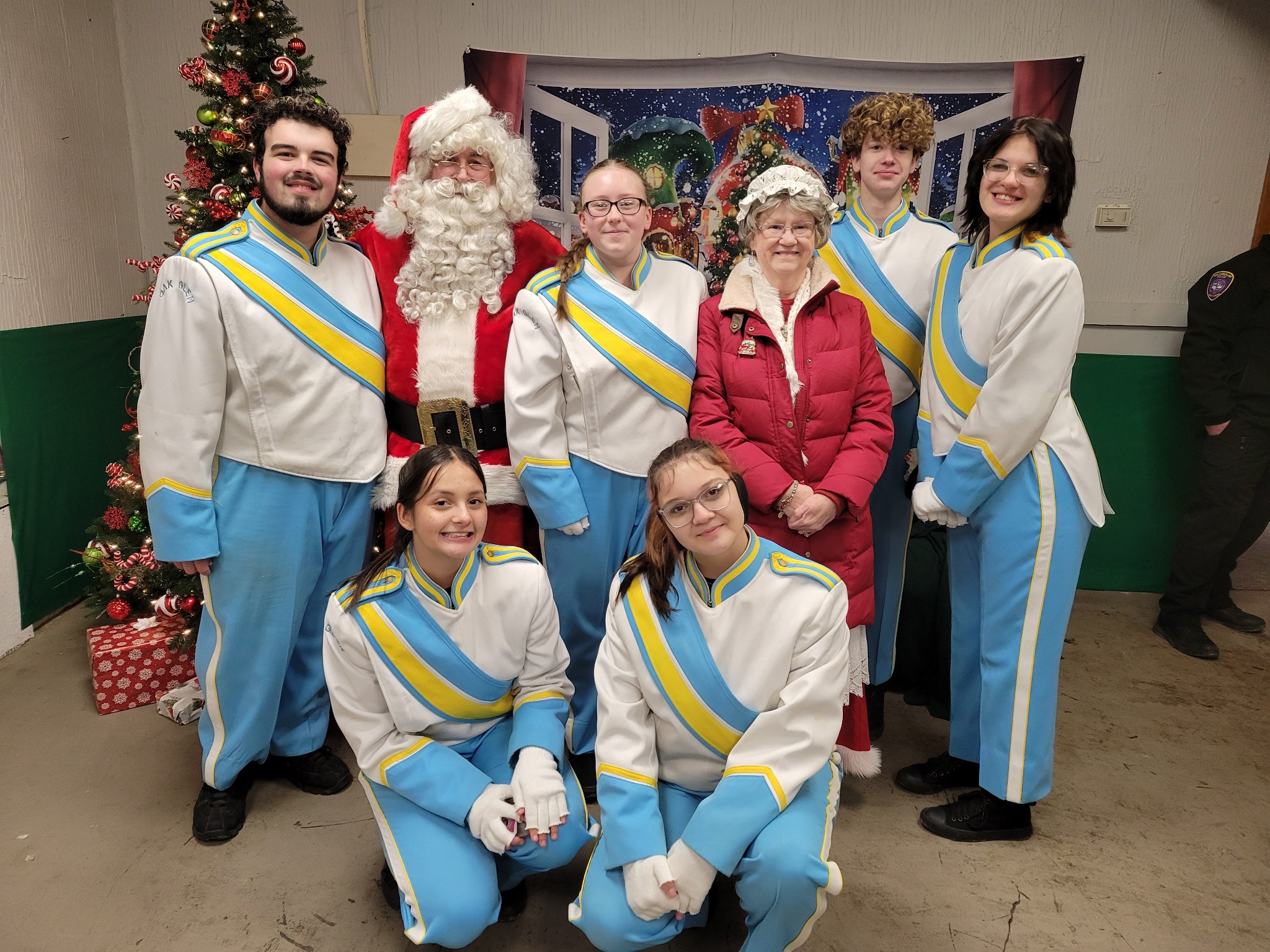 Santa and some Band Members