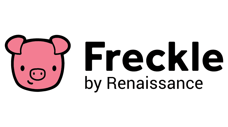 Pink pig Freckly by Renaissance Logo