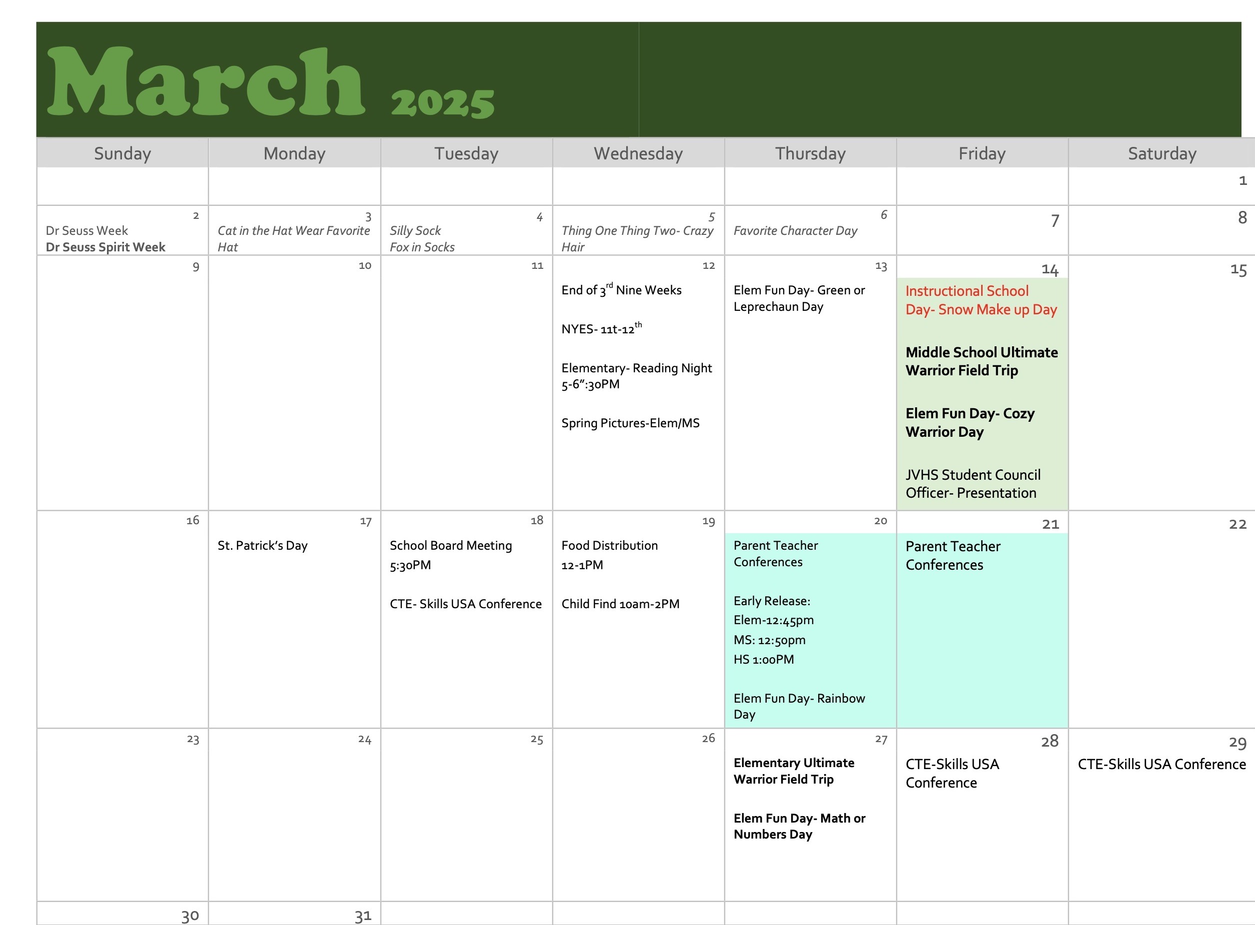 march