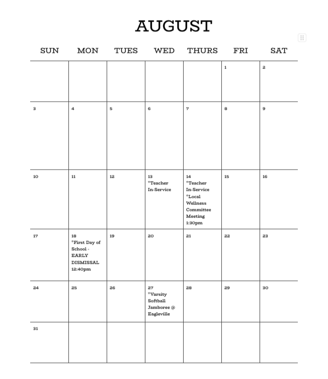 AUGUST