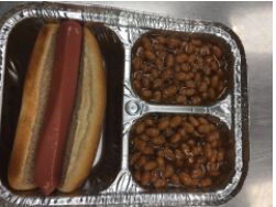 Hot Dog and Baked Beans