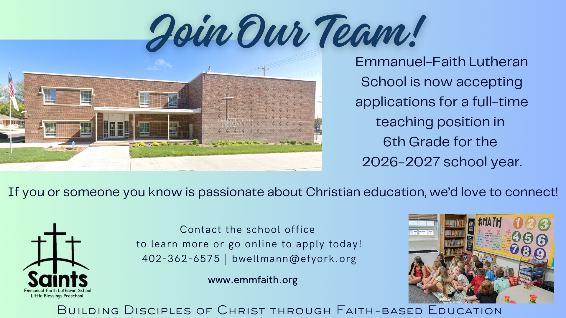 join our team
