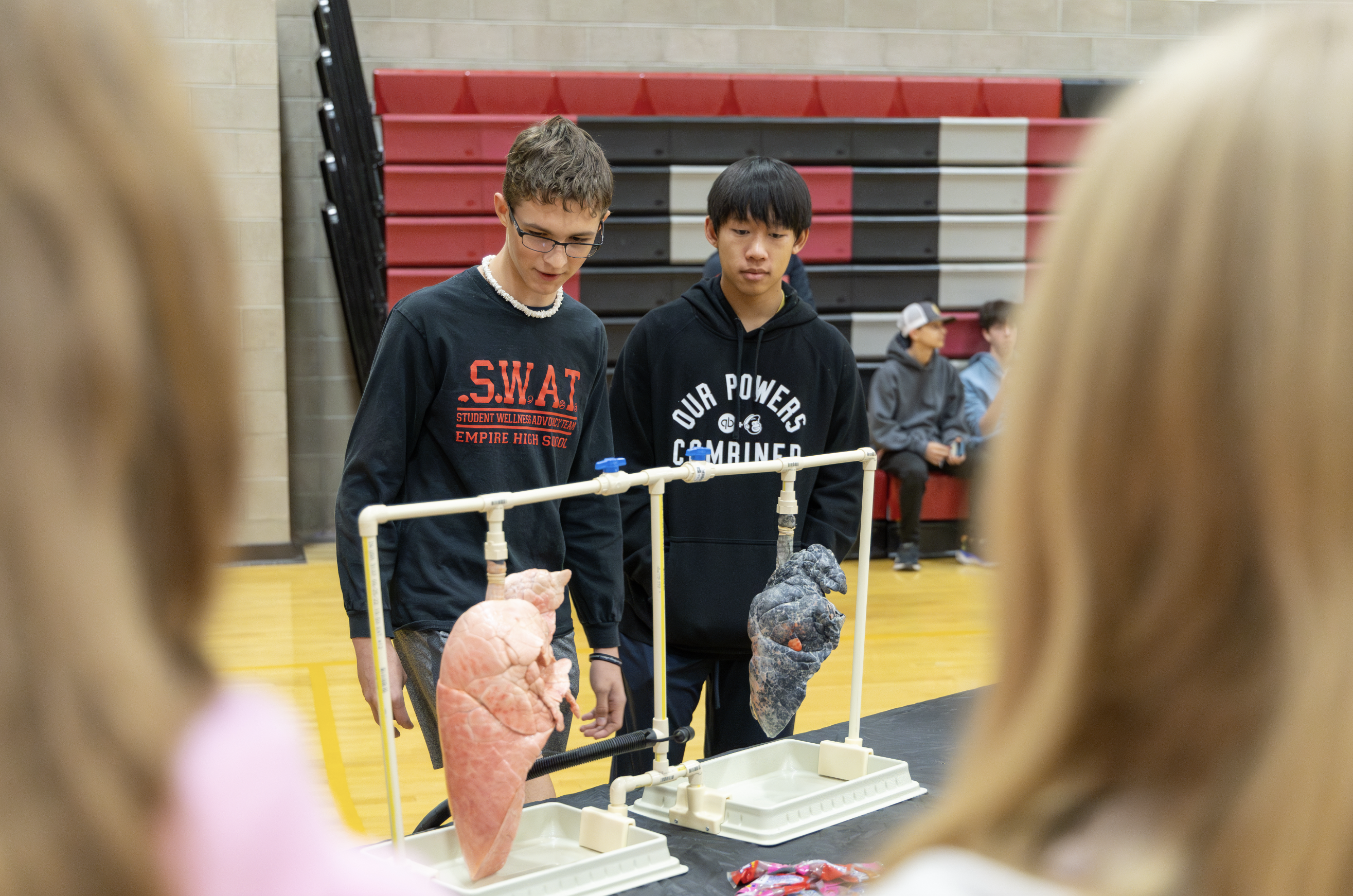 SWAT Students giving a presentation