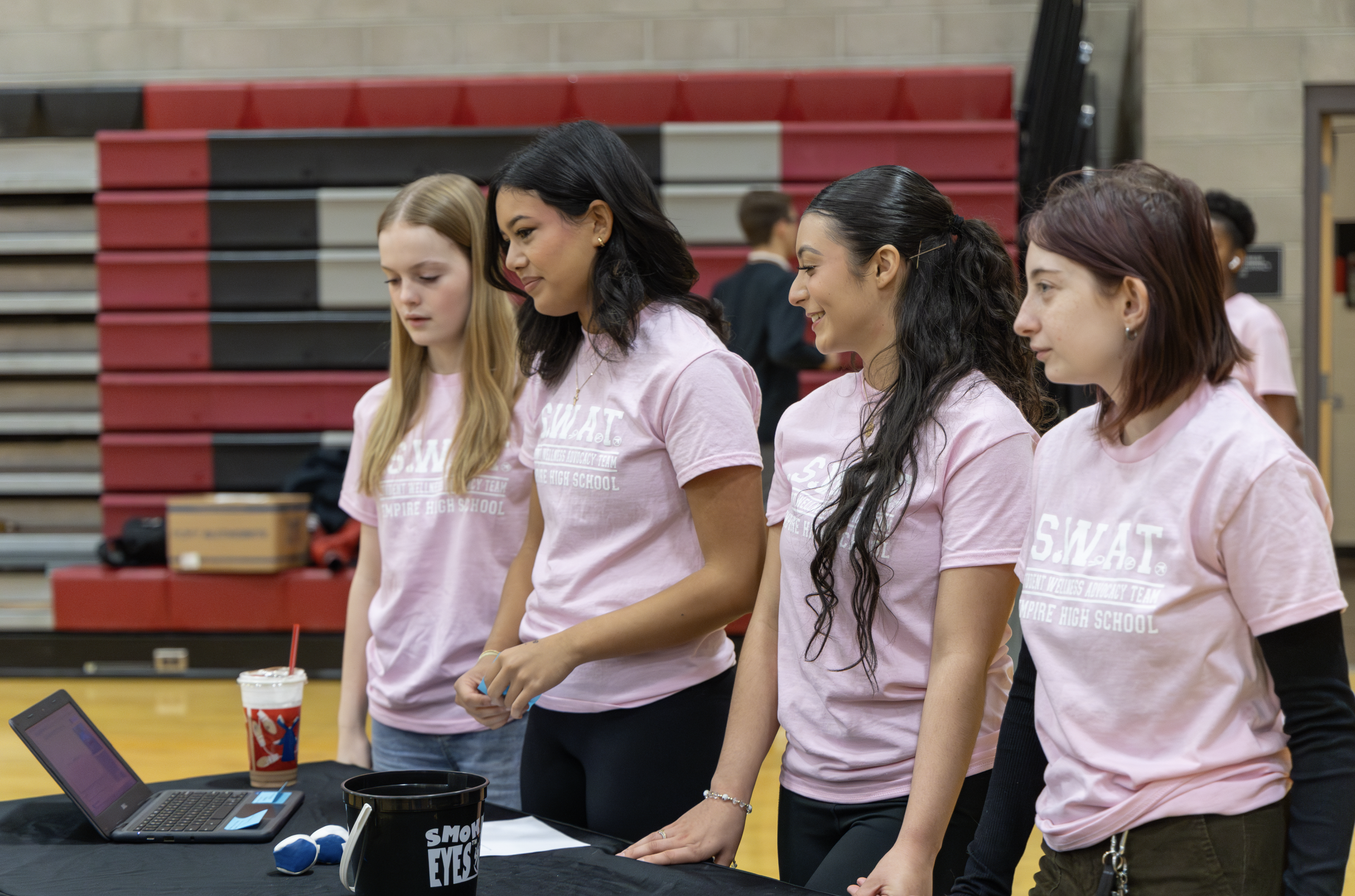 SWAT Students giving a presentation