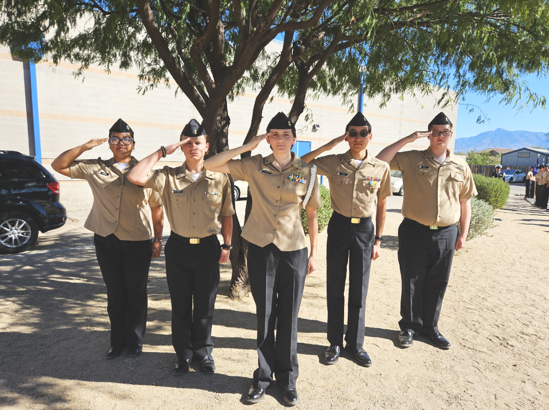 NJROTC Students