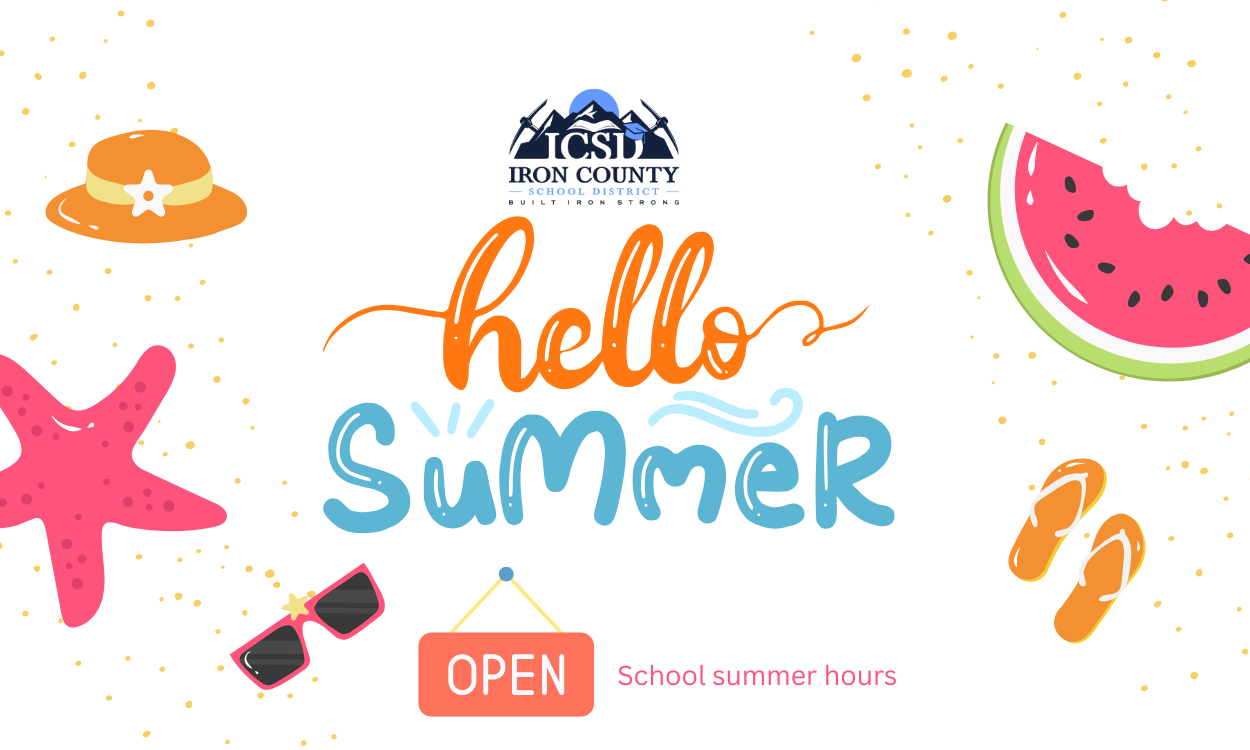 Hello summer graphic