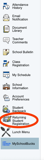 Returning Student Registration illustration