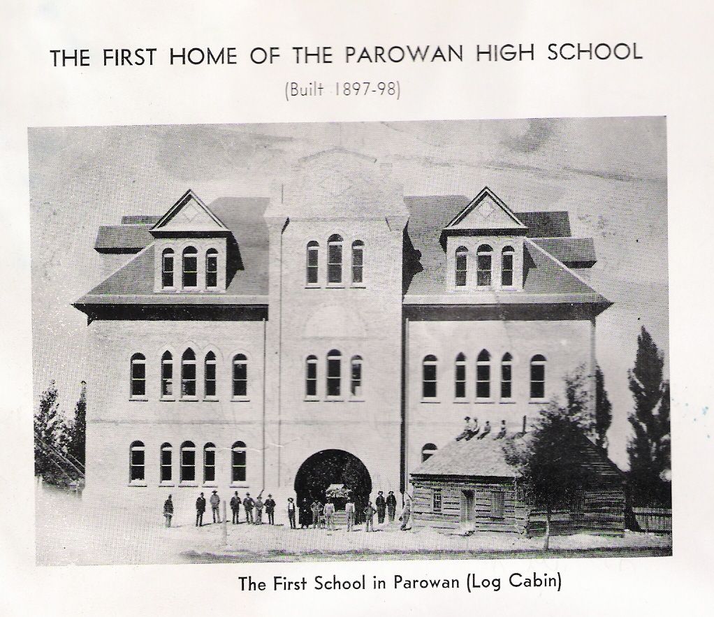 Old photograph of high school