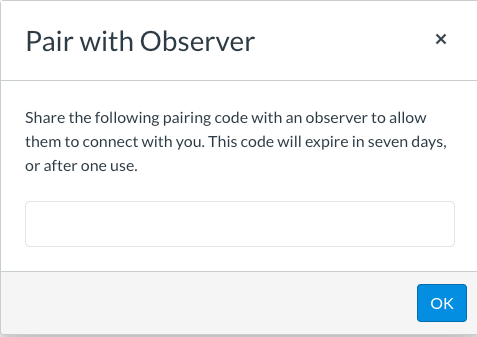 Pair observer