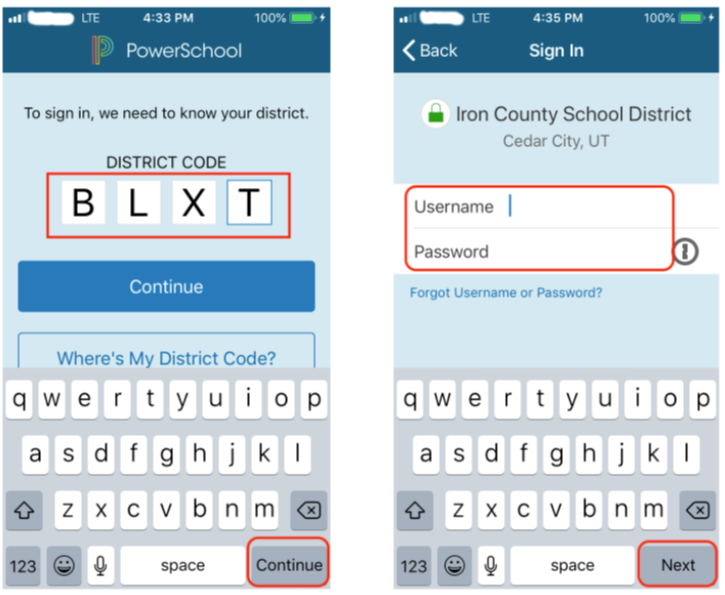 Access Powerschool as a Parent | Iron County School District