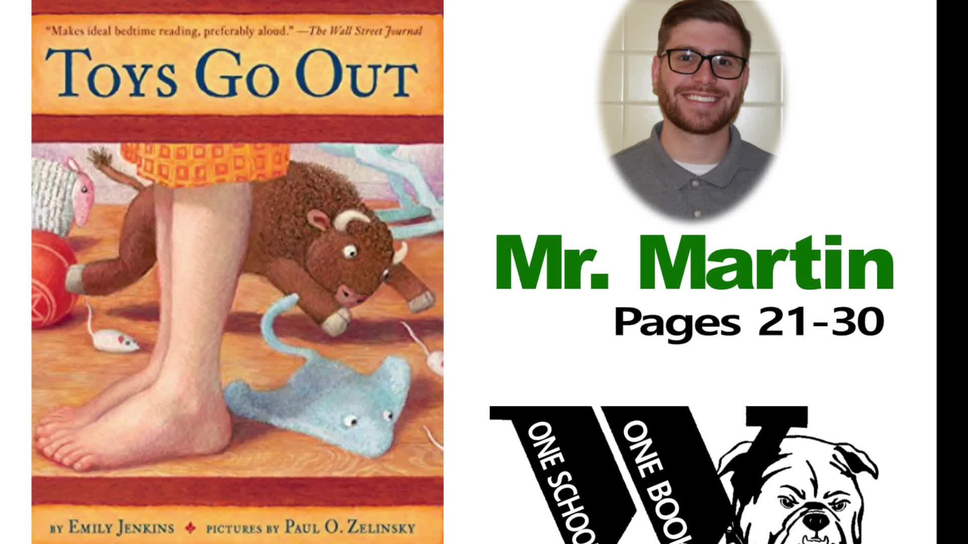 11/3/22 - One School, One Book; Pages 21-30