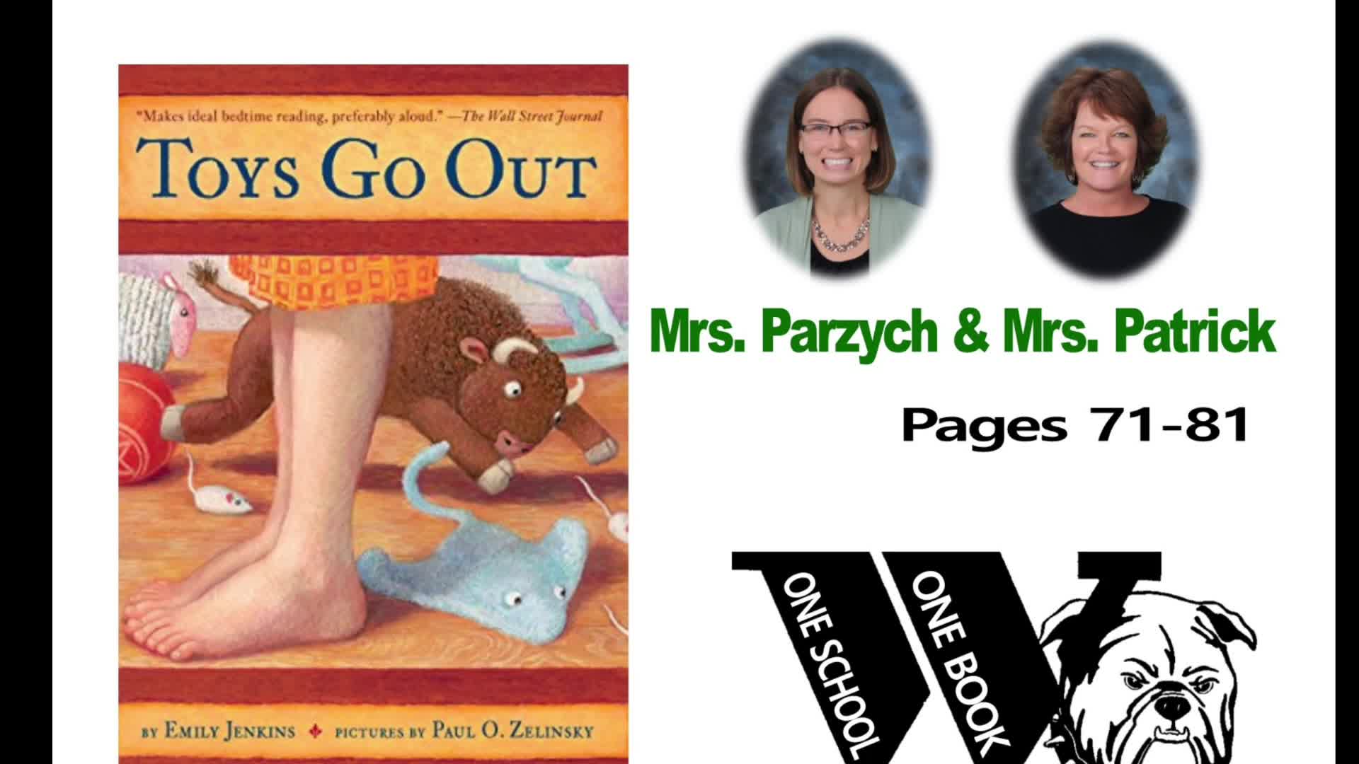 11/16/22 - One School, One Book; Pages 71-81