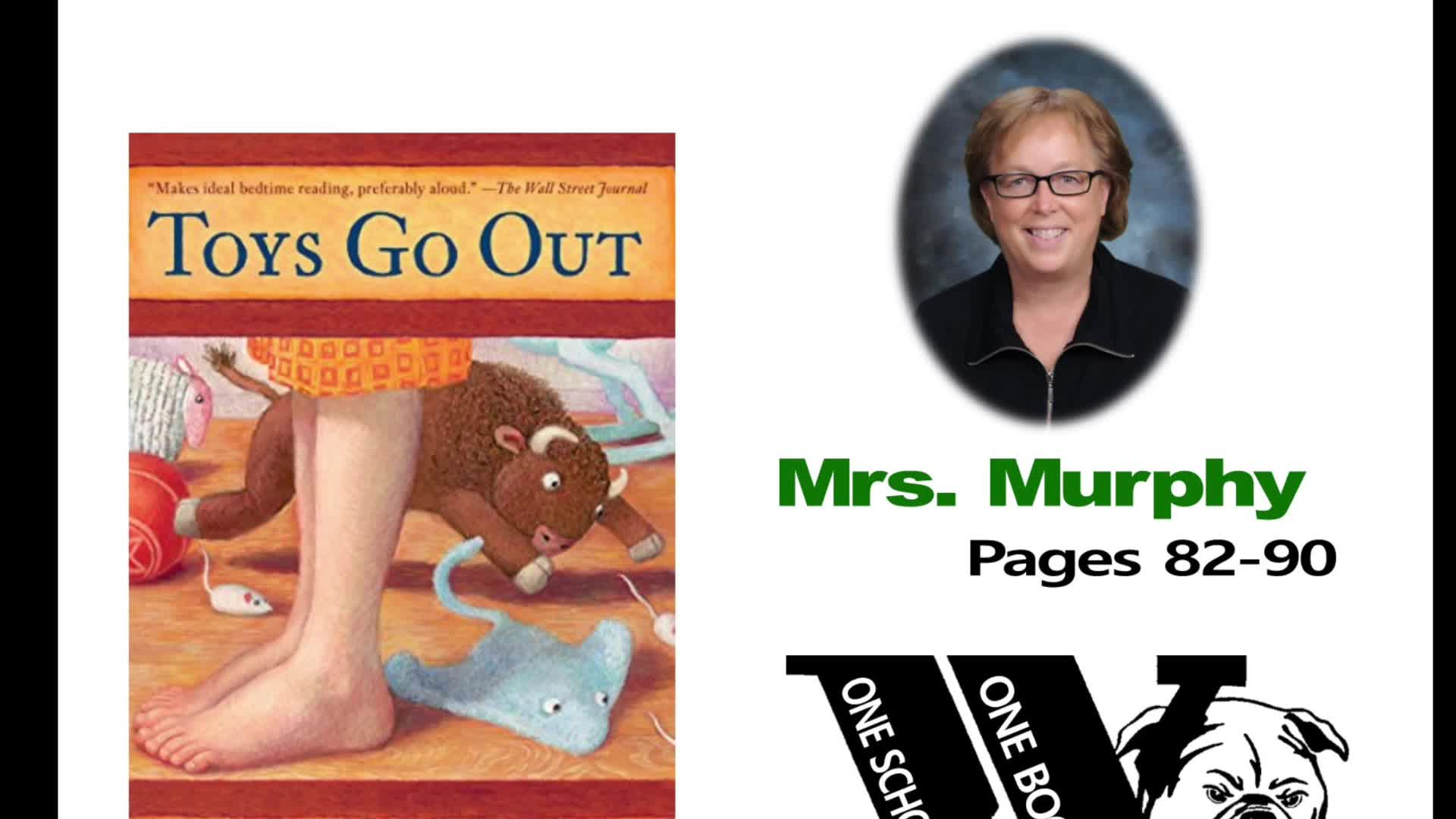 11/17/22 - One School, One Book; Pages 82-90