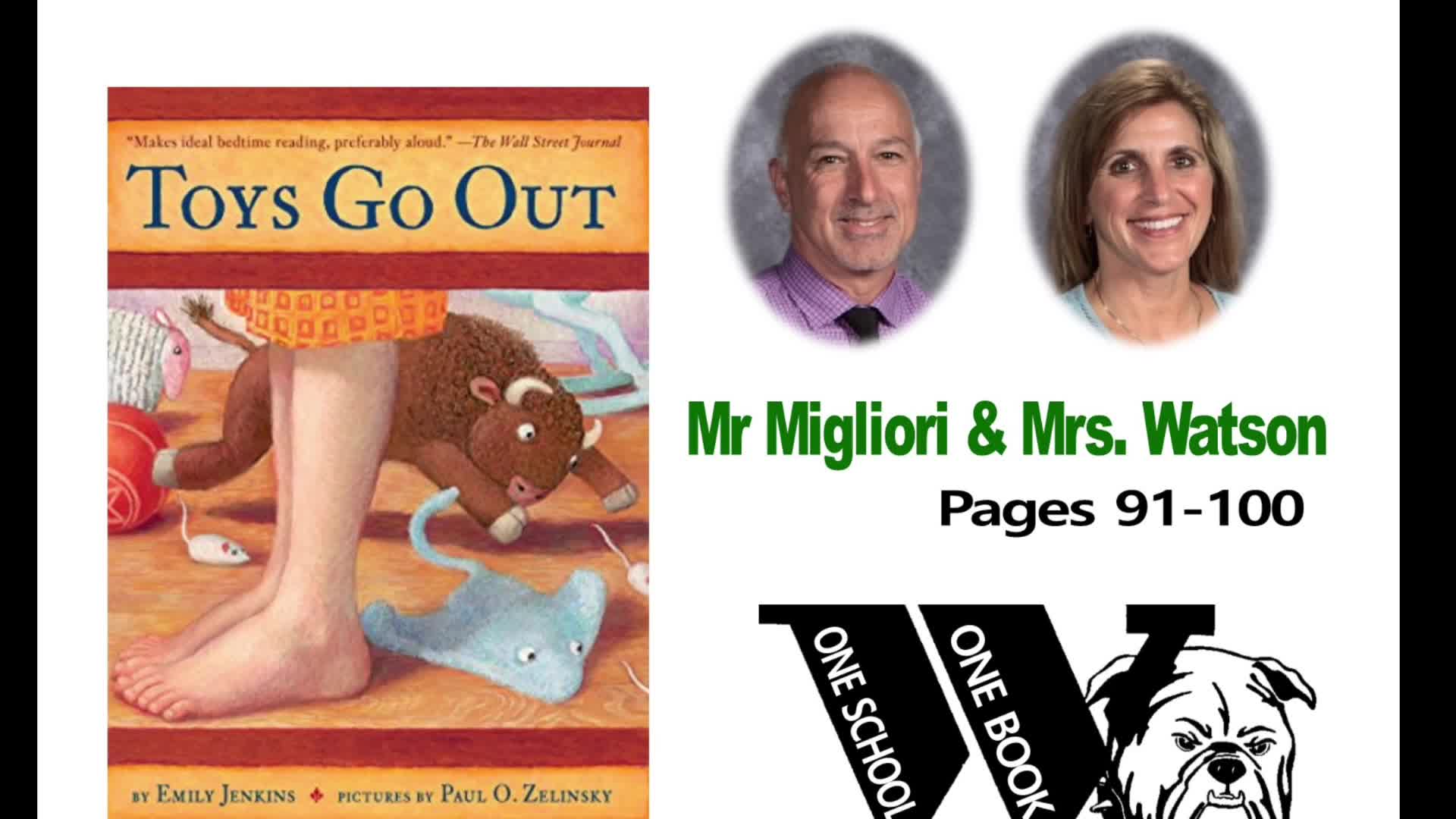 11/22/22 - One School, One Book; Pages 91-100