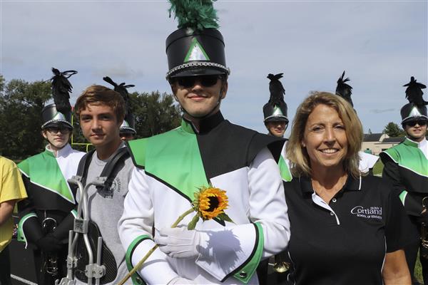 9/22/18 - “Pride of Westmoreland” Marching Band Seniors Recognized at Football Game