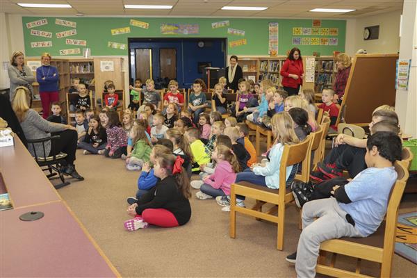 12/4/18 - Retired Teacher Turned Author, Visits Primary Elementary School