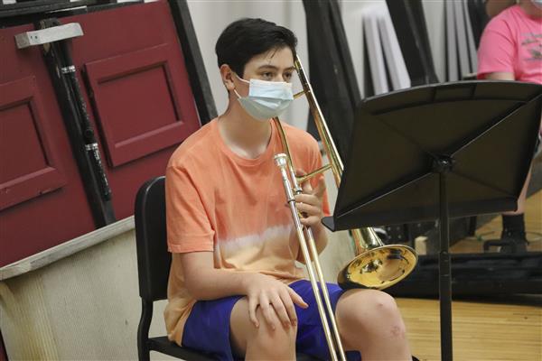 Junior High Band Performs Virtual Concert