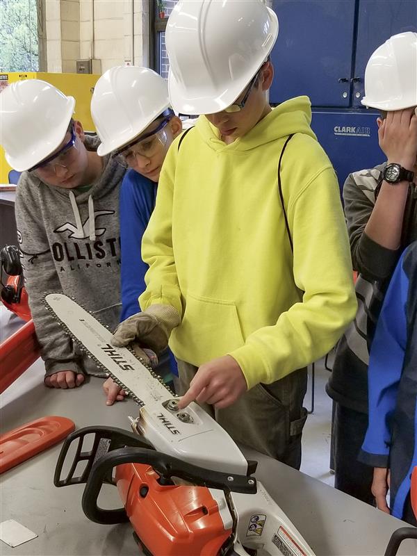 5/10/19 - Seventh Grade Students Attend “Skilled Trades Day”