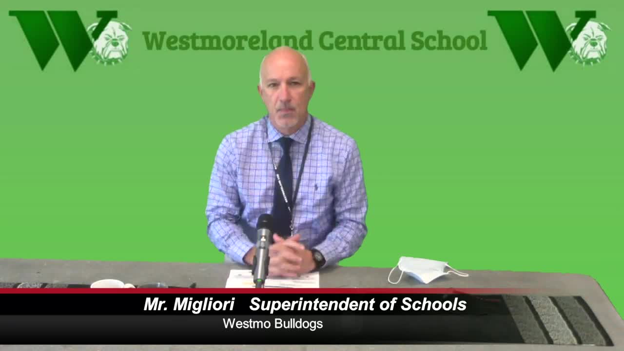 Message from Superintendent Migliori link