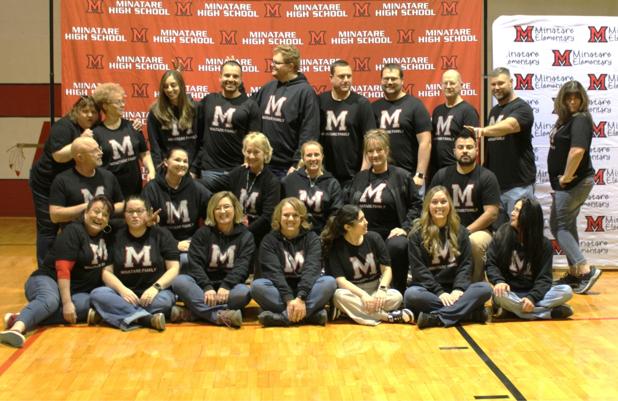 Minatare High School staff