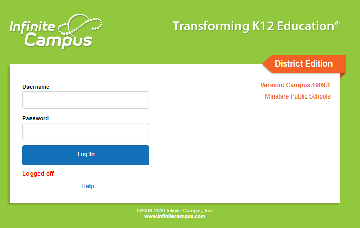 Infinite Campus link
