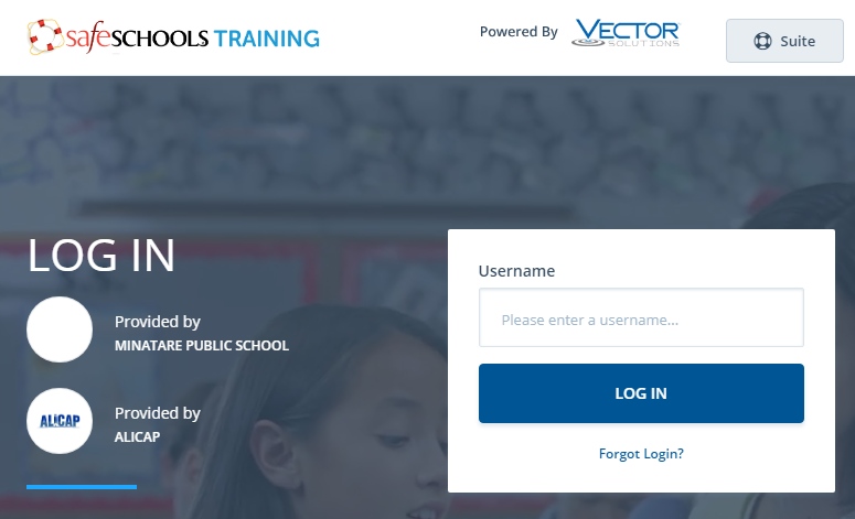 Safe Schools Training link