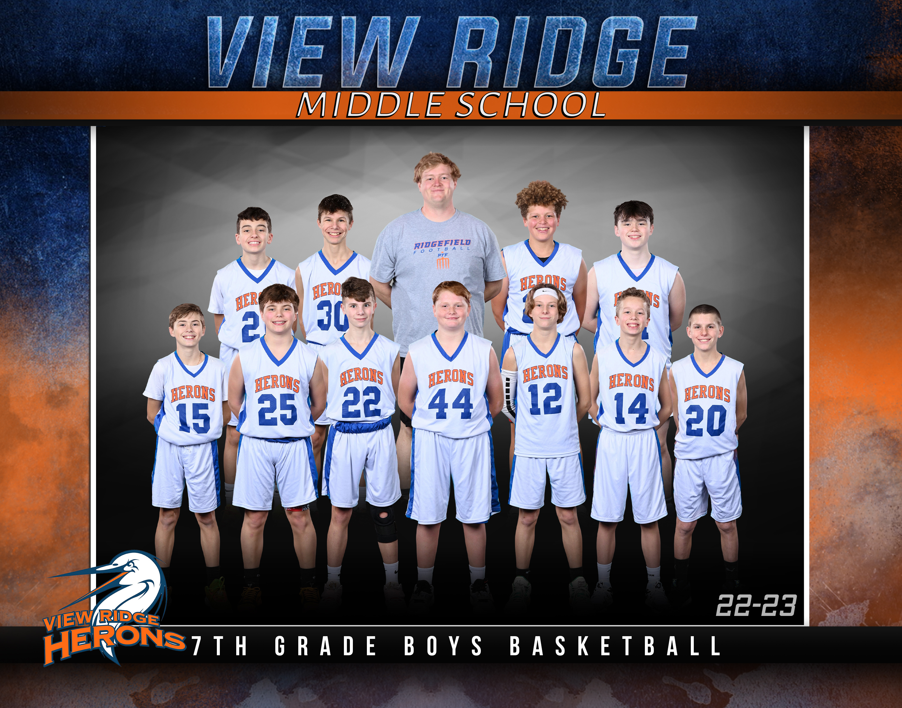 7th Grade Boys' Basketball Team