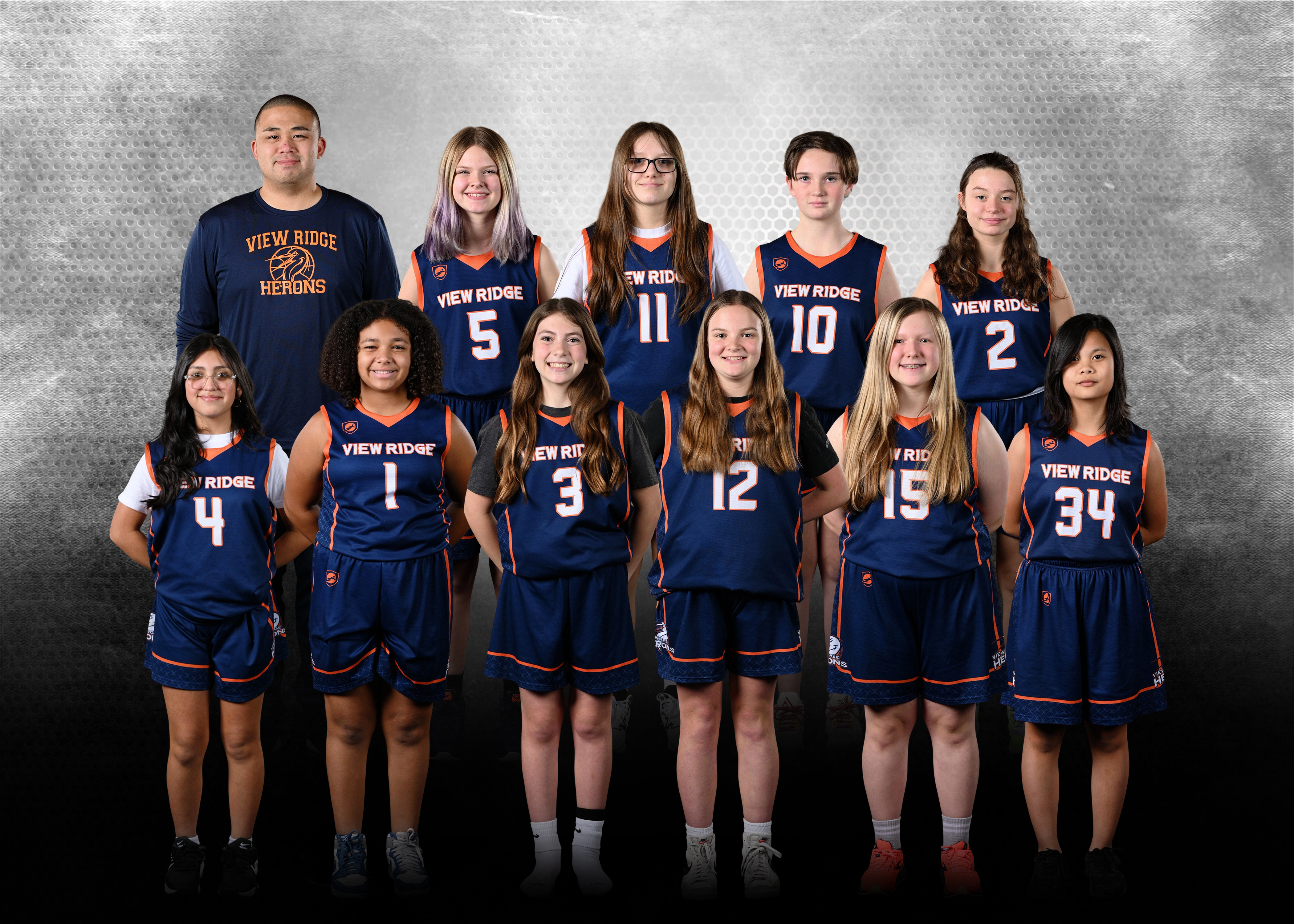 2023 Orange Girls' Basketball Team 