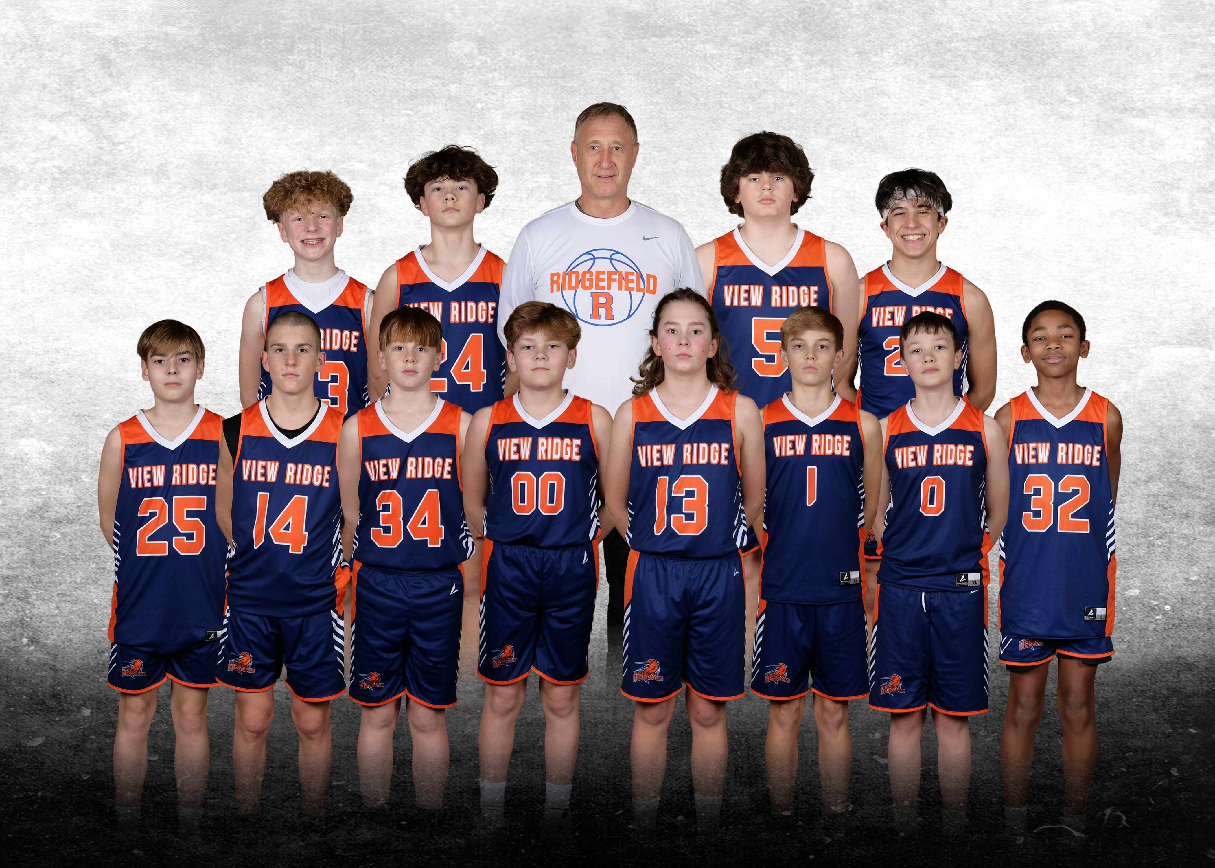 2024 Orange Boys' Basketball Team