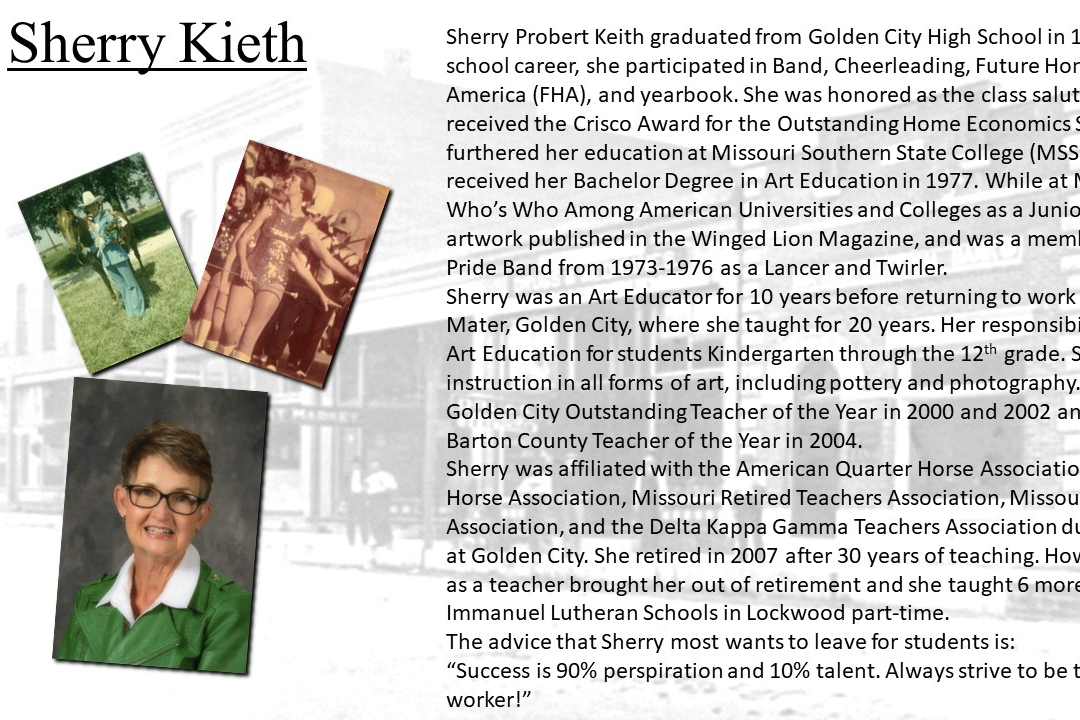 Sherry Keith Information
