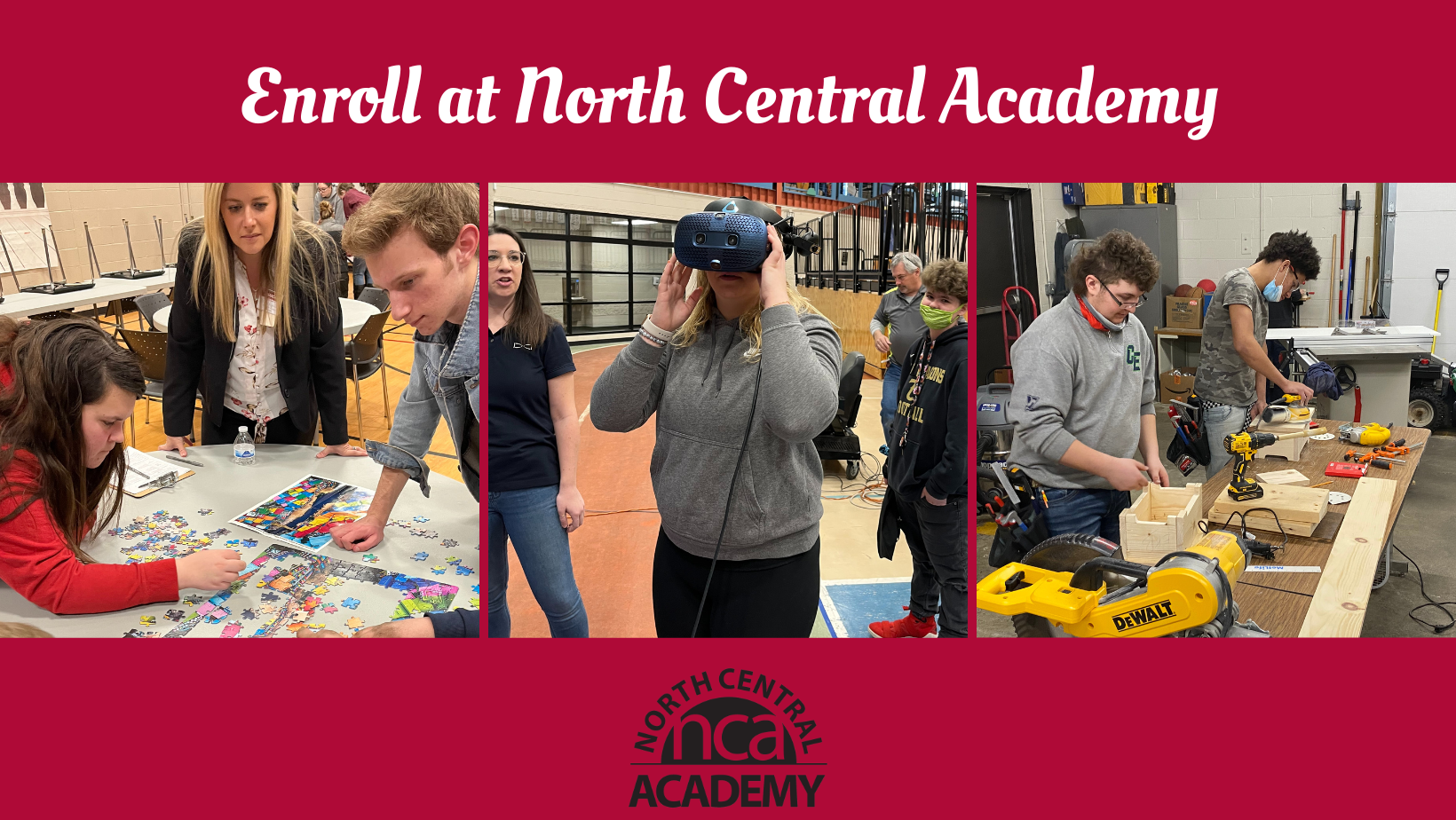 Enroll at North Central Academy
