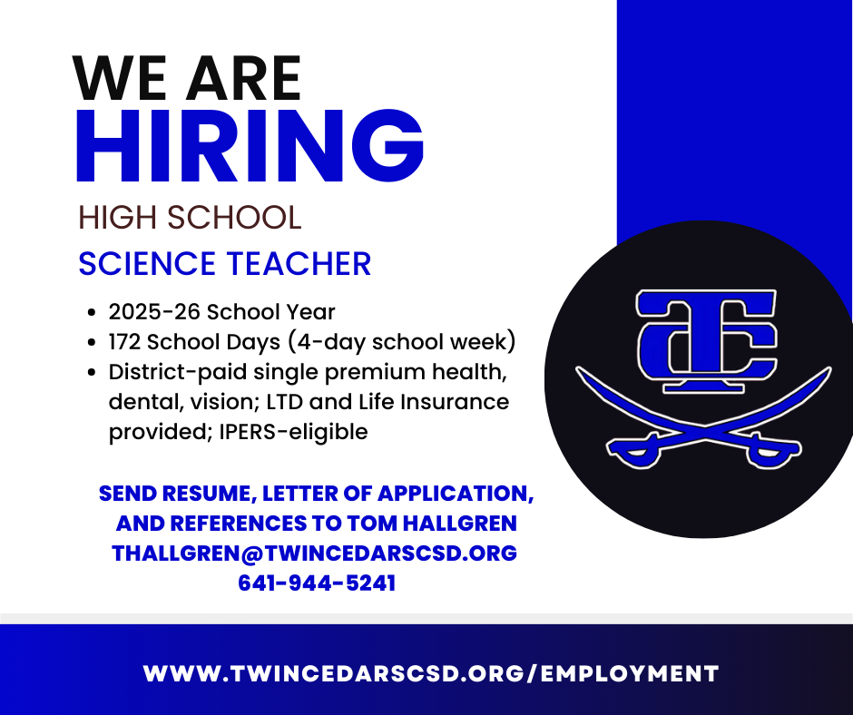 hiring science teacher