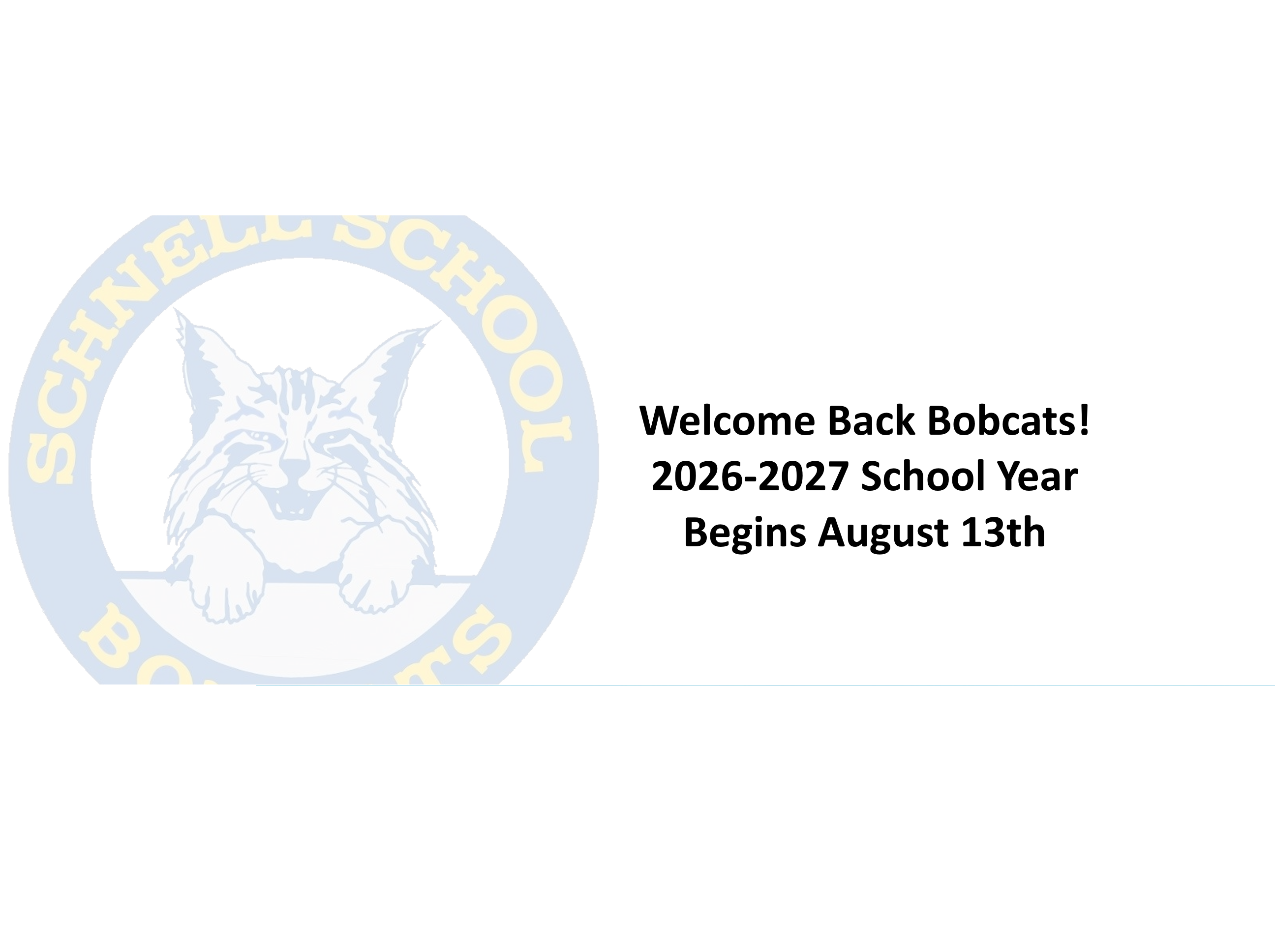 2026-2027 School Year Starts August 13th