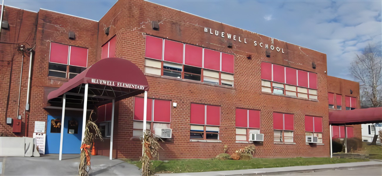 Bluewell Elementary building