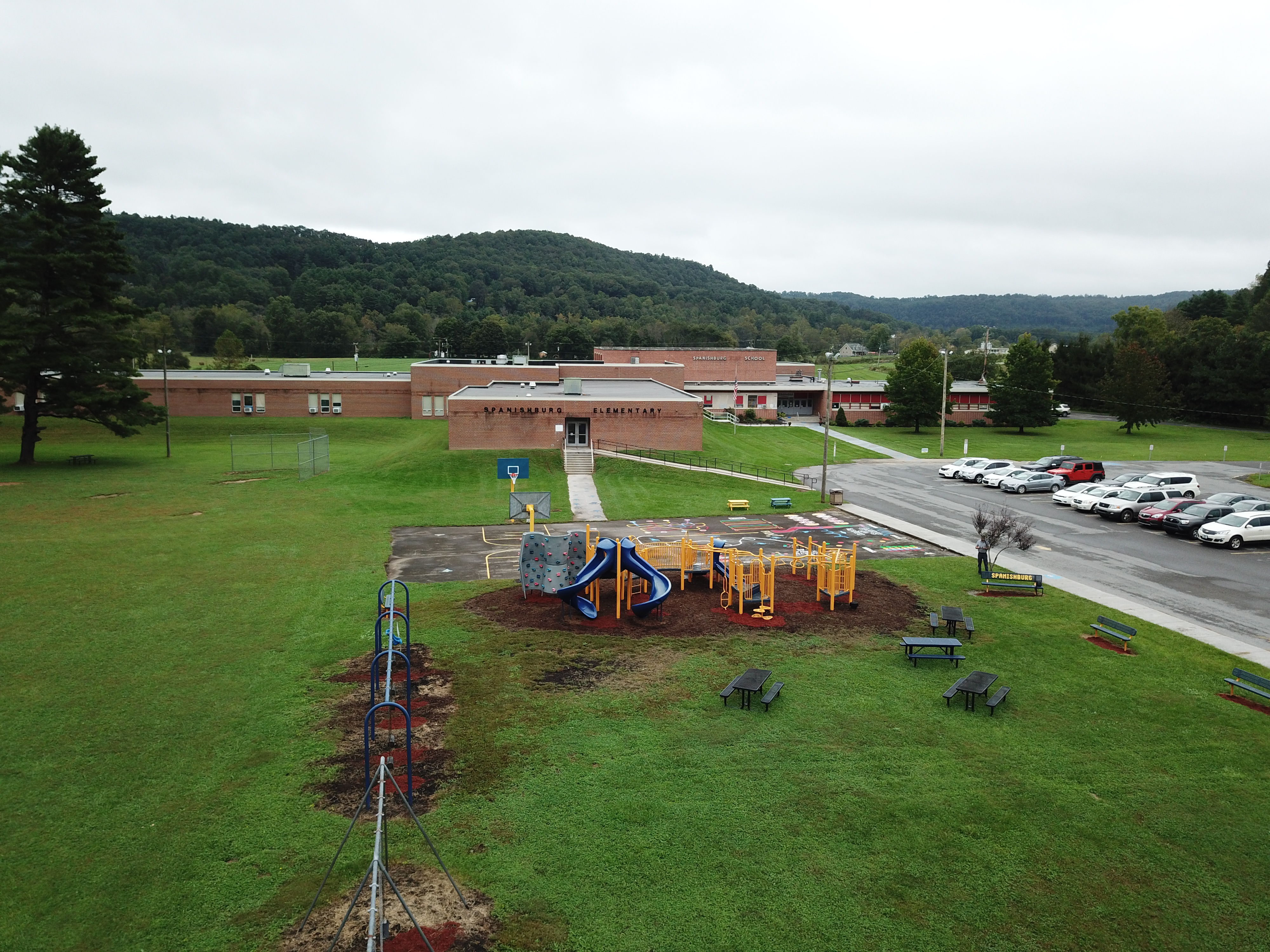 Arial Picture of the School