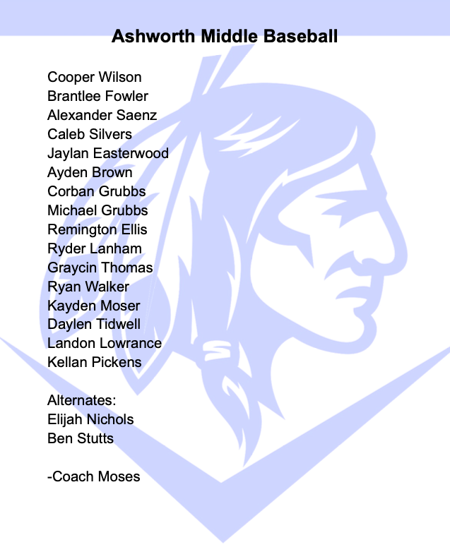 baseball roster