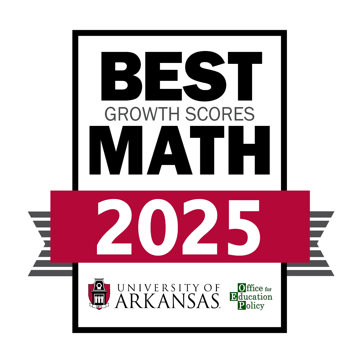 best math growth scores 2025