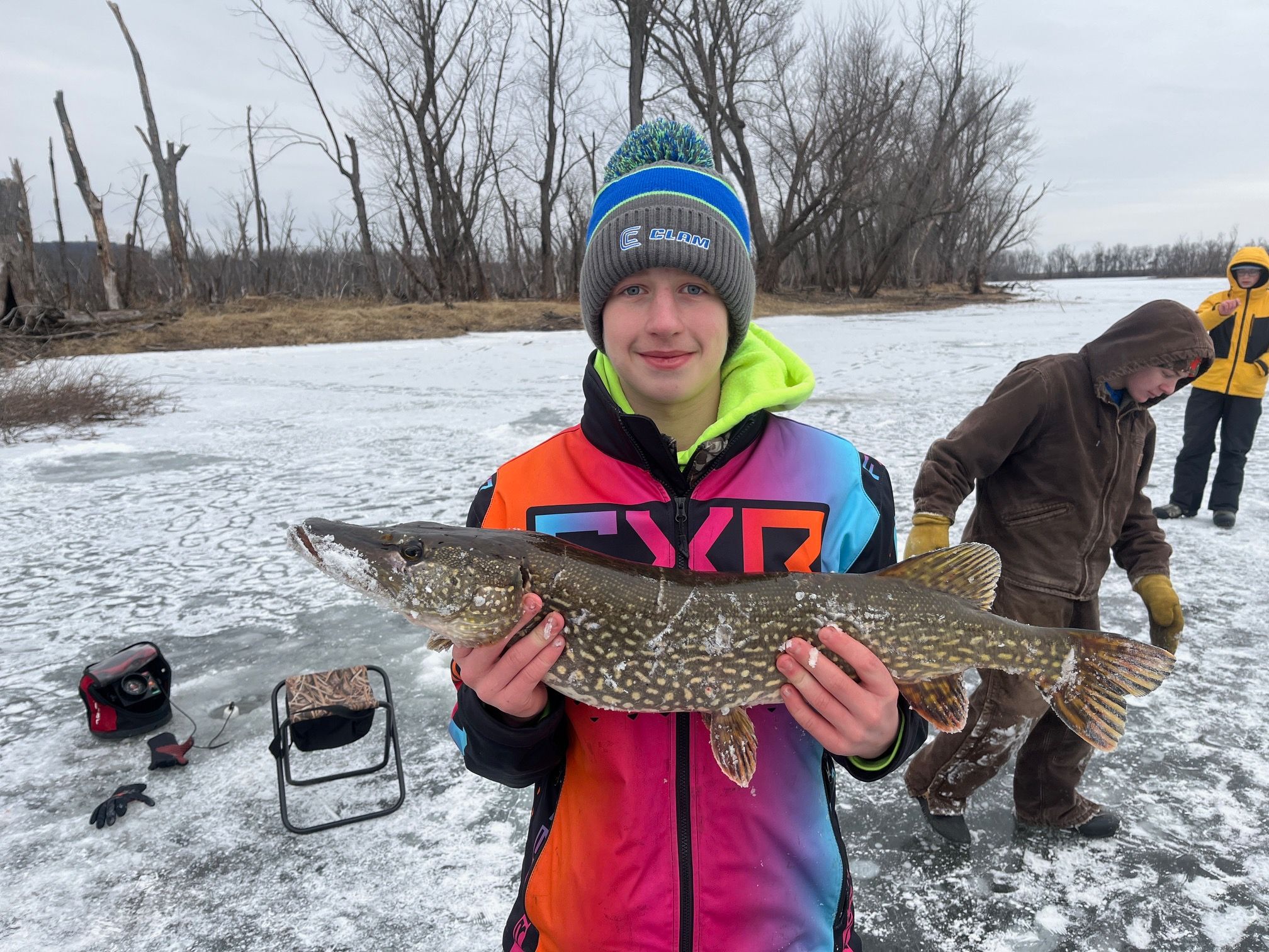 Leroy with his Northern Pike