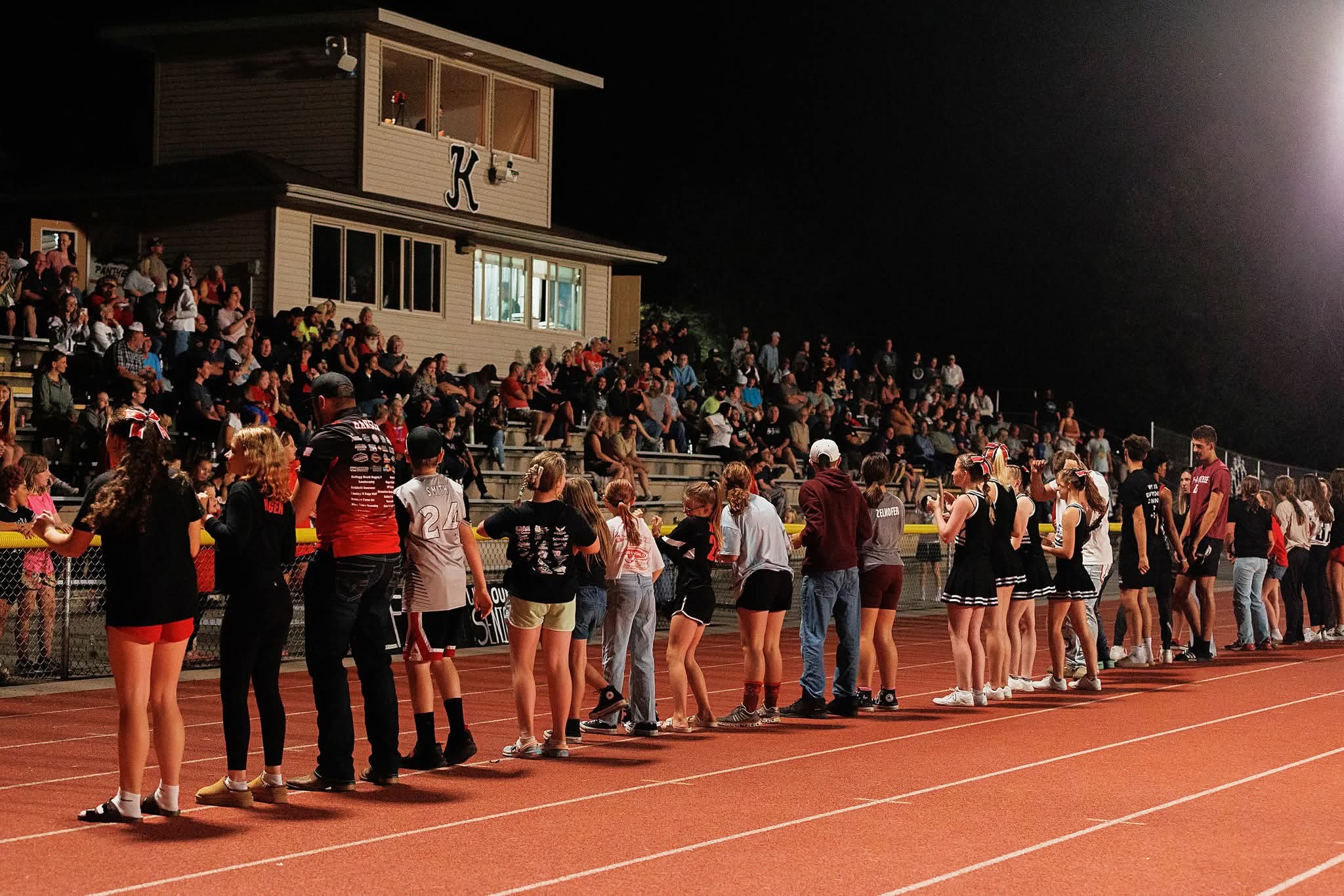 Student Section Dancing