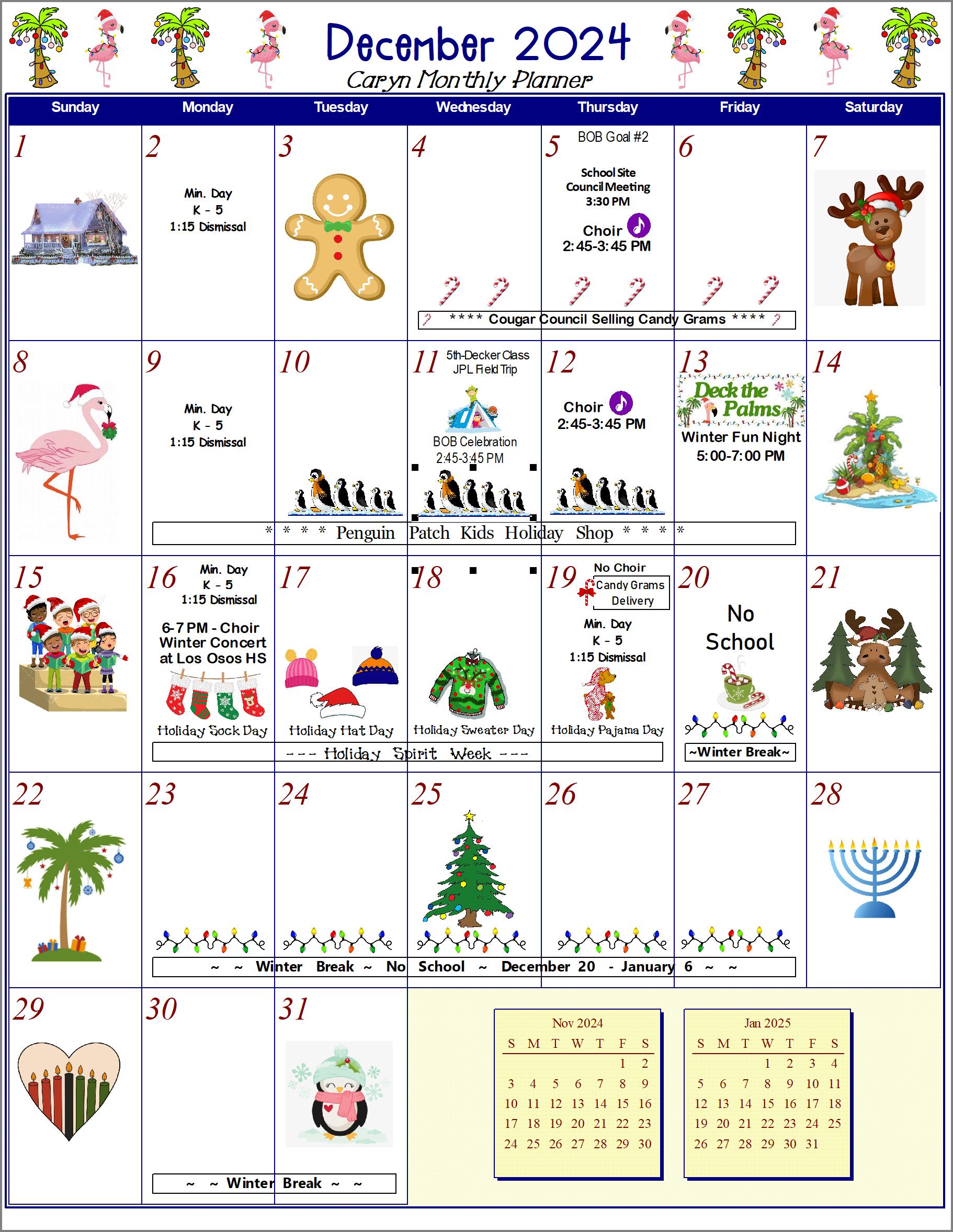 December Calendar