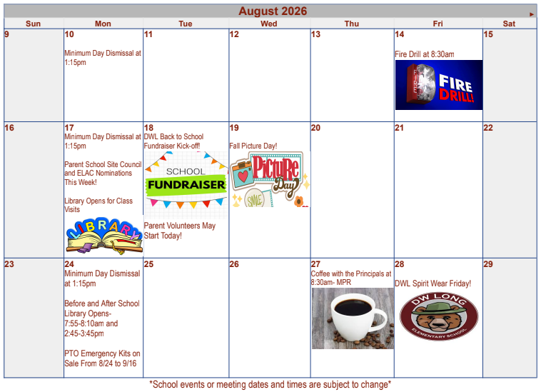 February  Calendar part 2