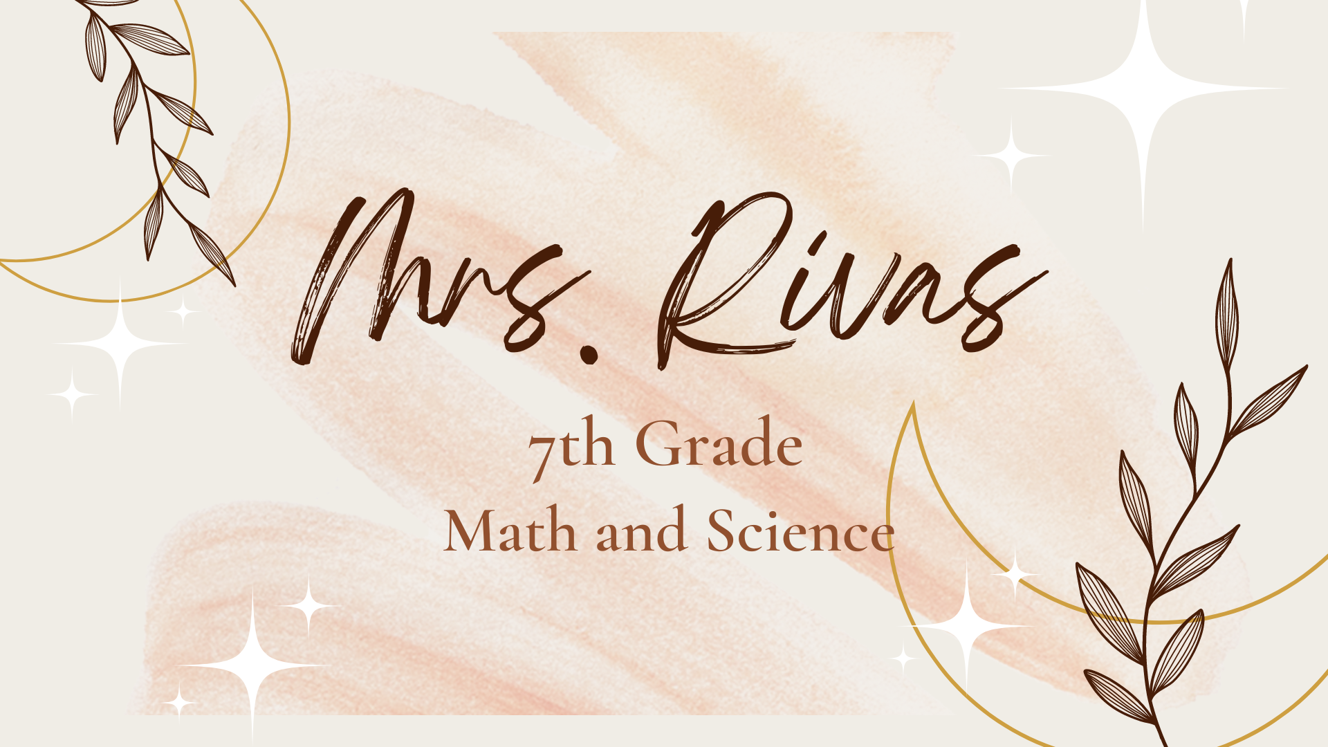 Mrs. Rivas 7th Grade Math and Science